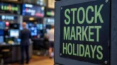 Indian stock market holiday observed on April 18, 2025, due to Good Friday – traders analyzing trends and planning strategies during the market pause.