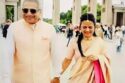 Mahua Moitra and Pinaki Mishra smile at each other post-wedding ceremony held in Delhi on 5th June 2025.