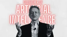 Geoffrey Hinton, the “Godfather of Artificial Intelligence”, speaking passionately about the future of AI and the ethical implications of its development.