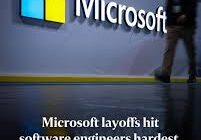 Microsoft headquarters with a cloudy sky above, symbolizing uncertainty after recent layoffs in 2025.